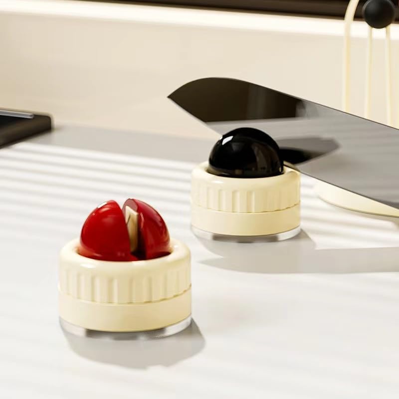 Mini Suction Cup Sharpening Stone, Spherical Suction Cup Quick Sharpen