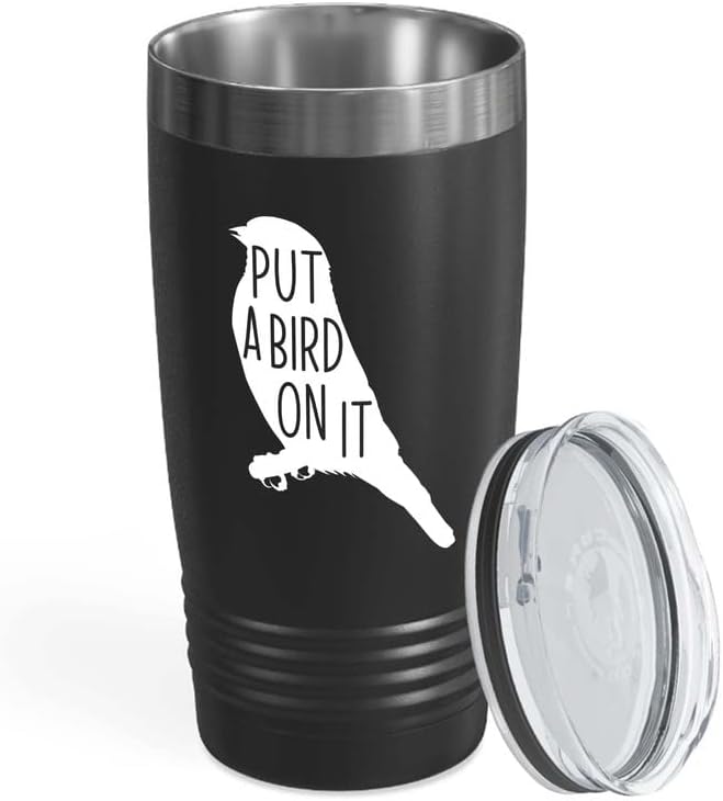 Bird Lover Black Edition Viking Tumbler 20oz - Put a Bird on it - Humm