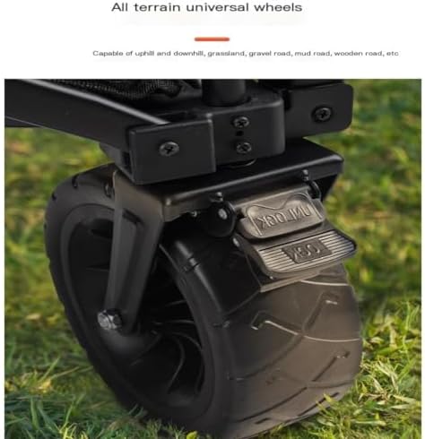 Portable Camping Cart,Folding Beach Trolley Cart with Table for Outdoor Camping Portable Picnic Cart for Camper Trailer and Van