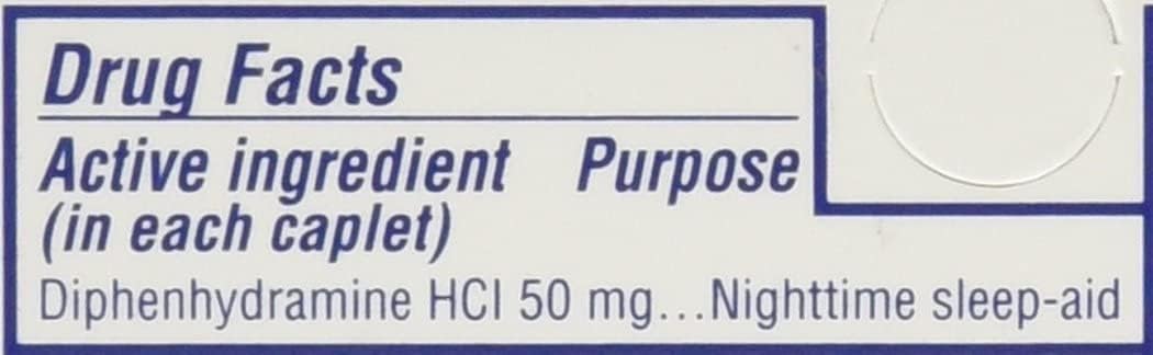 Sominex Nighttime Sleep-Aid Caplets, Maximum Strength, 16 ea (Pack of 