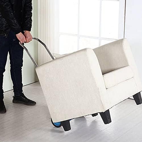 JSEIAJB Folding Shopping Cart Pull Cargo Trolley Luggage Cart Portable Load King Handling Small Cart Pull Truck Trailer
