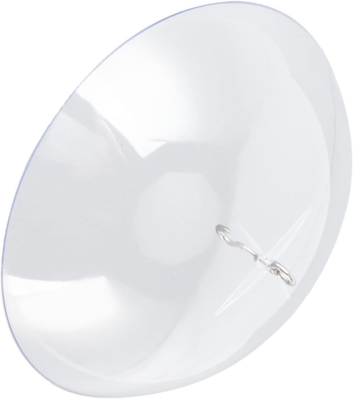 Clear Bird Feeder Protective Dome Cover for Hanging Feeders, Large Dia