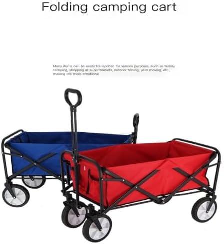 Portable Camping Cart,Outdoor Beach Trolley Cart for Camping and Fishi