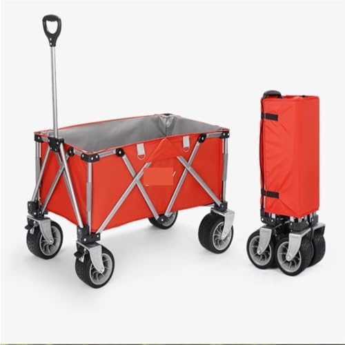 Portable Camping Cart,Portable Beach Trolley Cart for Camping and Outd