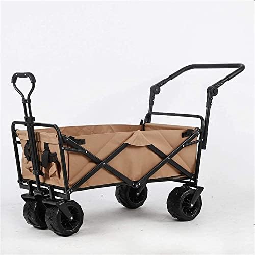 Portable Camping Cart,Outdoor Utility Wagon Folding Garden Beach ping Camping Cart Foldable Wagon