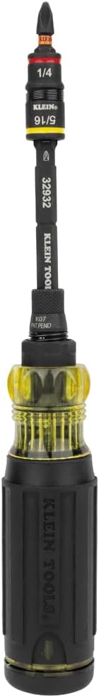Klein Tools 32516HD KNECT 16-in-1 Impact-Rated Hybrid Screwdriver/Nut 