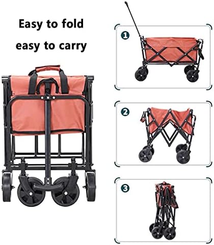 Generic Trolleys, Outdoor Foldiutility Wagon Wagon Cart, Heavy Duty Ou