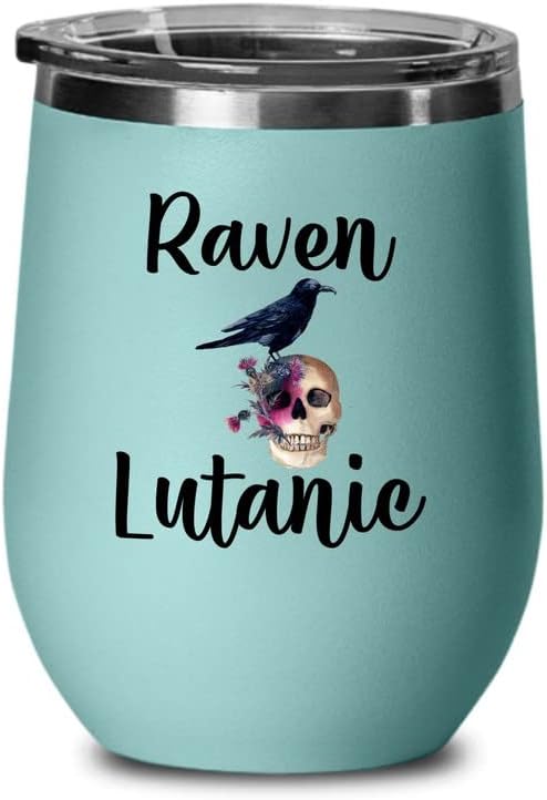 Bird Lover Teal Edition Wine Tumbler 12oz - Rven lutanic - Hummingbird Nest Cage Parrot Dad Gardening Outdoor Birdwatcher Feeder