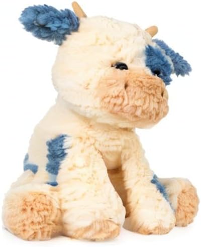 GUND Cozys Collection Cow, Stuffed Animal for Ages 1 and Up, Spring De