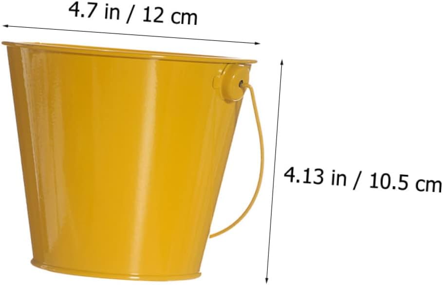 3pcs Vintage Iron Art Flowerpot Retro for Home Decor Holders Unique Ha