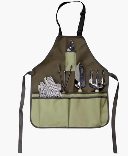 Gardening Apron, Garden Apron for Women with Pockets, Waterproof Cloth Tool Apron Thickening Garden Tools Belt Multifunction for Women Men