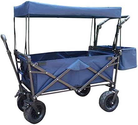 Generic Trolleys, Foldigarden Trolley Cart Heavy Duty Wagon with Canop
