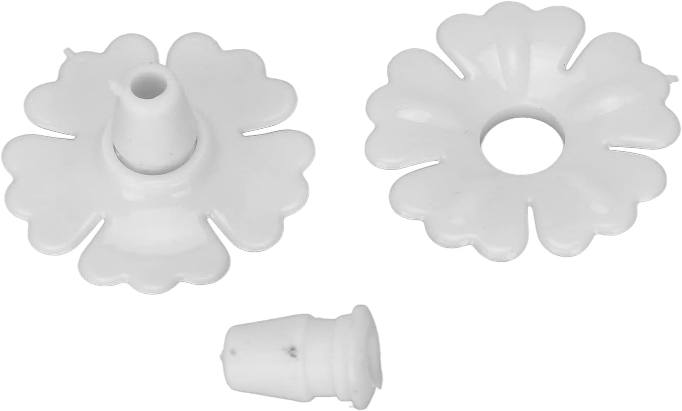 30 Set Hummingbird Feeders Replacement Flowers, Greener Hummingbird Feeder Replacement Parts with Stable Structure Durable Materia for Outdoors (2#)
