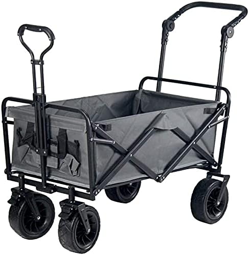 Portable Camping Cart,Outdoor Folding Utility Wagon l Portable Transpo