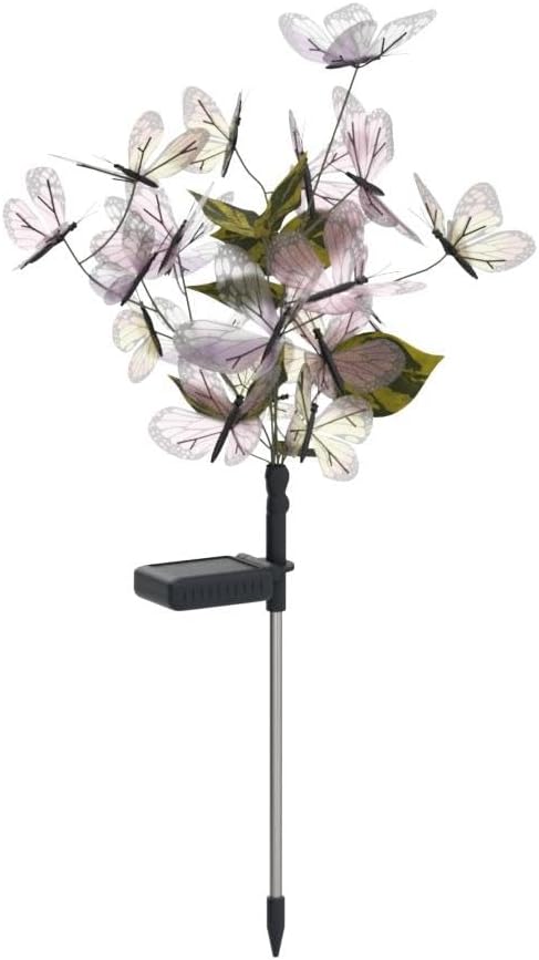 Solar Lights Outdoor Garden Decorative Solar Stake with 2 Pack Decor Powered Waterproof for Garden Yard Pathway