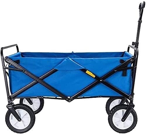 Portable Camping Cart,Outdoor Folding Utility Wagon Camping Wagon Heav