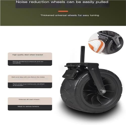 Portable Camping Cart,Folding Beach Trolley Cart with Table for Outdoor Camping Portable Picnic Cart for Camper Trailer and Van