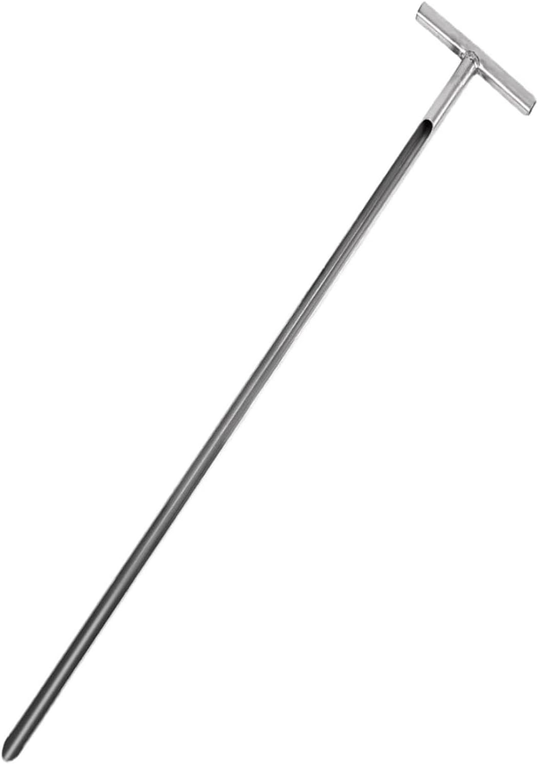 Stainless Steel Soil Sampling Probe Kit - 27.5" Grain Sampler Tool with 1.2" Solid Sack Bag for Accurate Soil Tests, Gardening, Agriculture, and Lawn Care