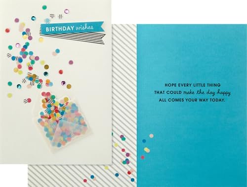 Hallmark Birthday Card (Envelope with Confetti)