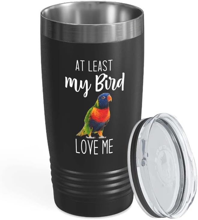 Bird Lover Black Edition Viking Tumbler 20oz - Bird Loves me - Humming