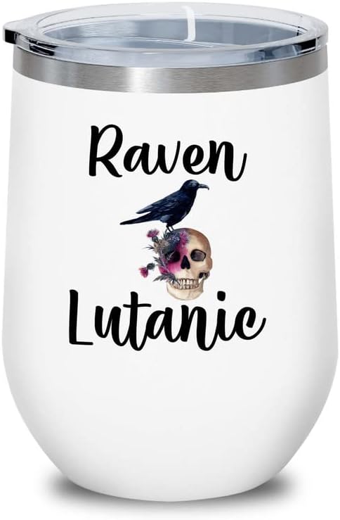 Bird Lover White Edition Wine Tumbler 12oz - Rven lutanic - Hummingbir