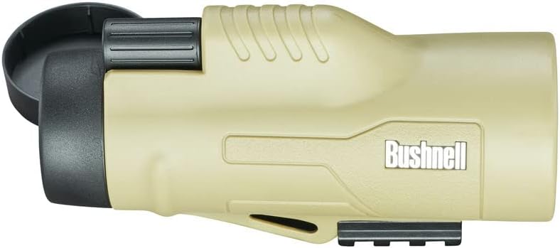 Bushnell Legend 10x42 Ultra HD Tactical Monocular, Mil-Hash FDE Reticle for Accurate Ranging and Target Acquisition