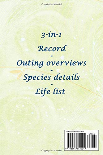 Birder's Journal: Birdwatching Logbook and Birding Life List