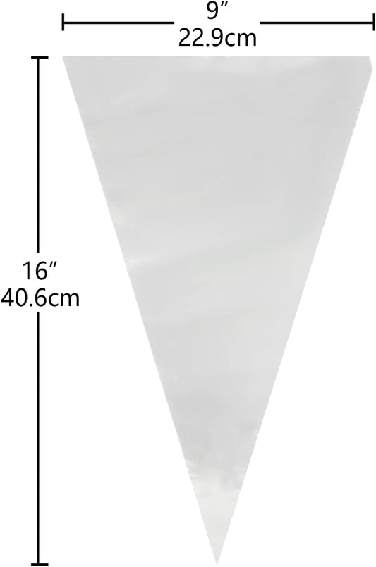 Keenpioneer Piping Bag - Disposable Cake Decorating Bag, Pastry Bag 56