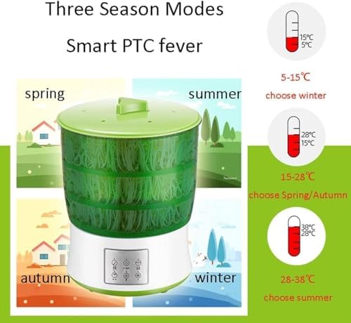 Automatic Bean Sprouts Machine, Home Seed Sprouter, Bean Sprout Plante
