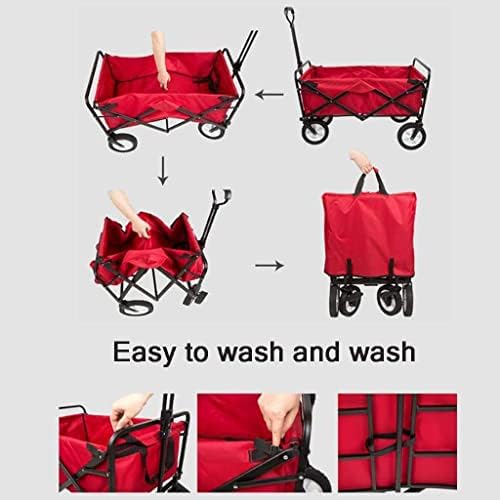 Portable Camping Cart,Ping/Multi-Purpose Garden Utility/Folding Beach 