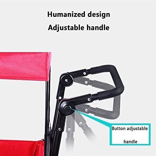 Collapsible Wagon Cart with Wheels Foldable Folding Wagons Carts Silen