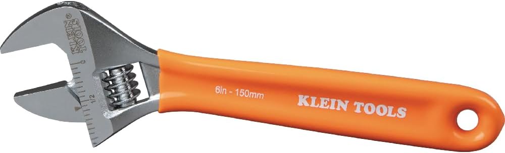 Klein Tools D5073 Adjustable Wrench Set, Extra Capacity, 6-Inch, 8-Inc