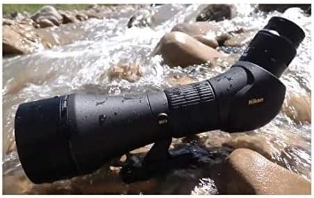 Nikon Monarch 20-60x82 ED Spotting Scope - Extra-Low Dispersion Glass, Field-Flattener Lens System, Waterproof & Fogproof High-Definition Observation Scope, Angled/Straight View