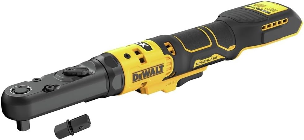 DEWALT 20V MAX XR Cordless Ratchet, 3/8" and 1/2" Sealed Head Ratchet,
