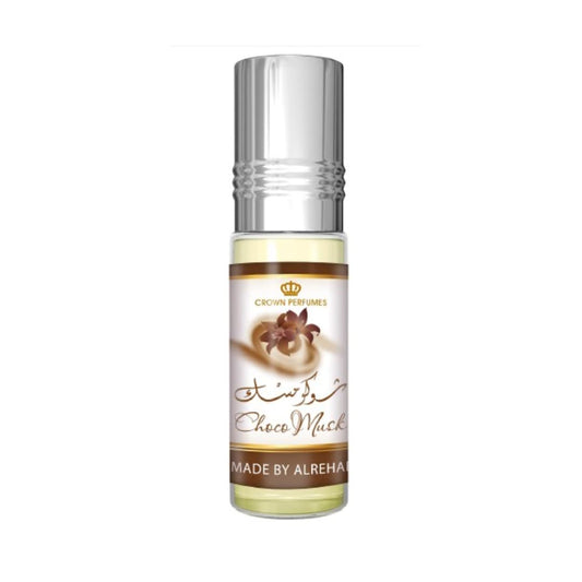 Al-Rehab Choco Musk Concentrated Perfume Rollerball for Unisex, 0.2 Ou