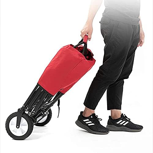 Portable Camping Cart,Beach Trolley Heavy Camping Folding Trolley Gard