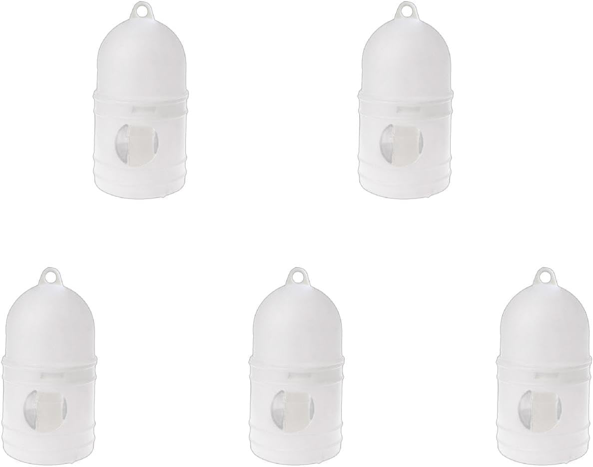 Auto Poultry Drinker Feeder for Water Container with Carrying Handle 1L Large Capacity for Pet Bird Poultr Bird Feeder Station Bird Feeder Tray Hanging Bird Feeder Bird Feeder Suet Bird