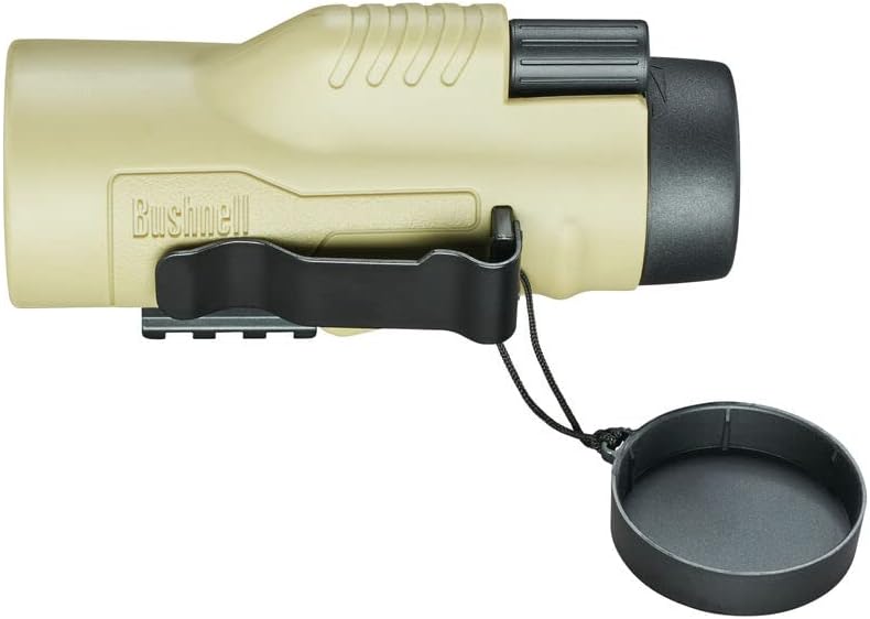 Bushnell Legend 10x42 Ultra HD Tactical Monocular, Mil-Hash FDE Reticle for Accurate Ranging and Target Acquisition