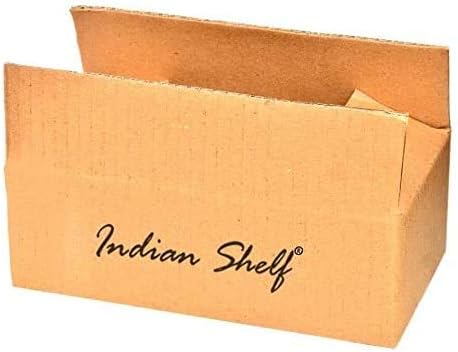 Indian Shelf Wedding Cake Stands | Wood and Resin Wooden Plant Stand | Terrazzo Reusable Cheese Dessert Fruit Serving Stand [Pink and Orange, 2 Pack]