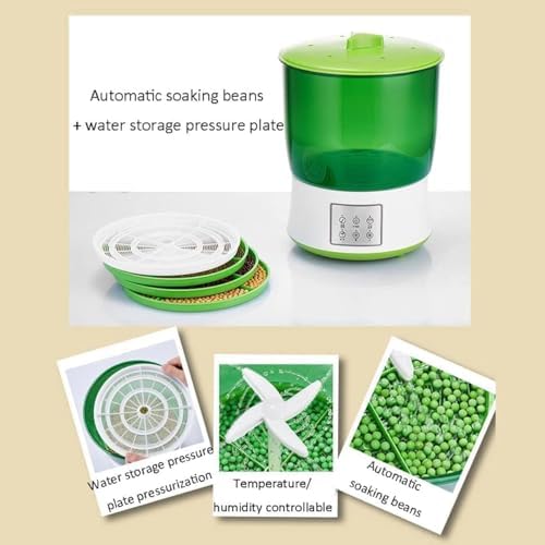 Automatic Bean Sprouts Machine, Home Seed Sprouter, Bean Sprout Plante