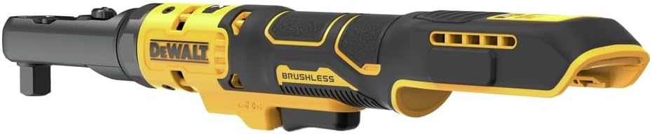 DEWALT 20V MAX XR Cordless Ratchet, 3/8" and 1/2" Sealed Head Ratchet,