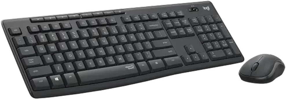 Logitech MK295 Wireless Mouse & Keyboard Combo with SilentTouch Techno