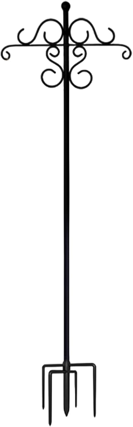 Bird Feeder Stand Outdoor, Wild Bird Organizer Supply, Load Bearing Backyard Wildlife Watching Hanger Station for Outdoor Courtyard Garden Yard Lawn Patio Household Gear Reliable Organizer
