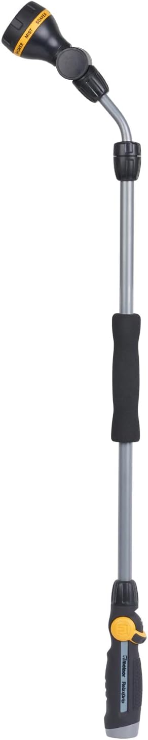 Melnor 65145AMZ RelaxGrip 8-Pattern Pivoting-Head QuickConnects Extens