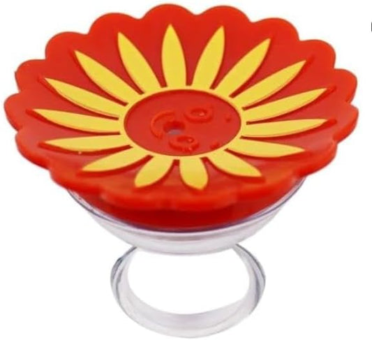Yellow Hummingbird Feeder,Creative Portable Feeding Water Tool Bird Ac