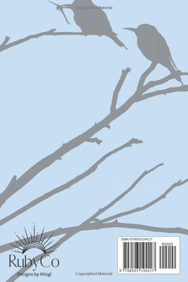 Backyard Birding Logbook