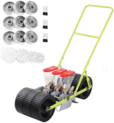 Adjustable Manual Garden Seeder for Flowers & Vegetables, 2-10mm Seed Dispenser, Easy Planting Tool for Home Gardening & Seed Starting, Perfect for Small Grains
