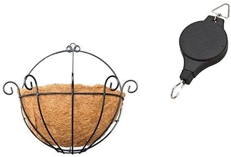 Home-organizer Tech Semicircular Hanging Planter Plants Hanging Basket