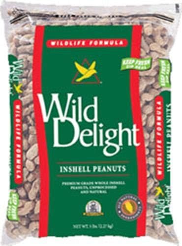 Wild Delight Inshell Peanuts, 5 lb and Wagner's Farmer's Delight Wild 