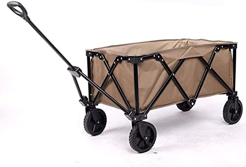 Portable Camping Cart,Outdoor Beach Wagon Garden Folding Garden Beach Outdoor Utility Wagon ping Camping Cart Easy Transport